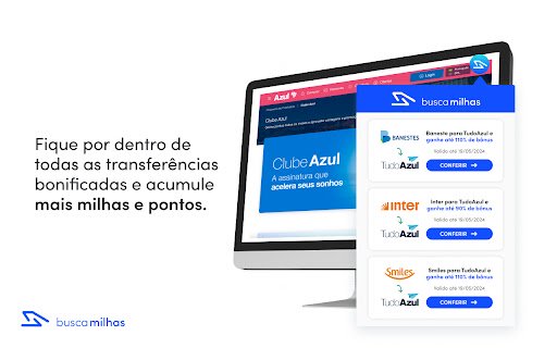 Busca Milhas Promoções  from Chrome web store to be run with OffiDocs Chromium online