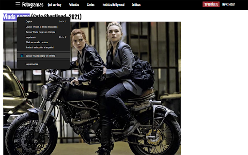 Buscar en TMDB  from Chrome web store to be run with OffiDocs Chromium online