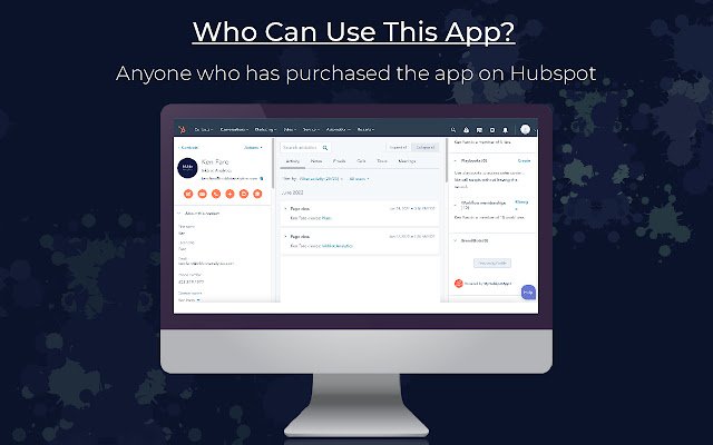 BusinessBlots для Hubspot из интернет-магазина Chrome будет работать с онлайн-версией OffiDocs Chromium