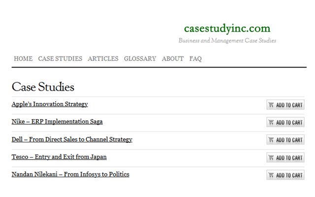 Business  Management Case Studies  from Chrome web store to be run with OffiDocs Chromium online