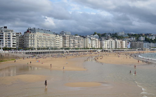 Busy beach  from Chrome web store to be run with OffiDocs Chromium online