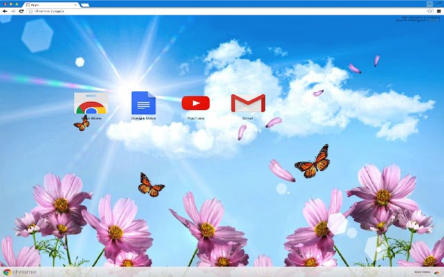 Butterflies Theme ຈາກຮ້ານເວັບ Chrome ທີ່ຈະດໍາເນີນການກັບ OffiDocs Chromium ອອນໄລນ໌