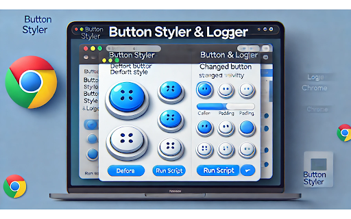 Button Styler  Logger  from Chrome web store to be run with OffiDocs Chromium online