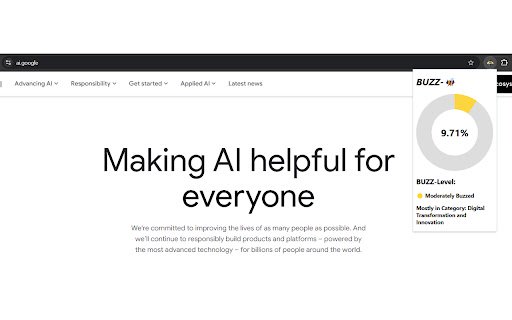 BUZZ Bee  from Chrome web store to be run with OffiDocs Chromium online
