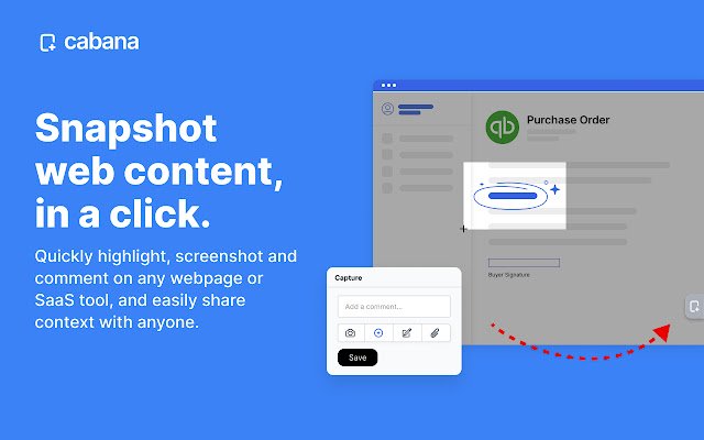Cabana: Drive more value for your accounts  from Chrome web store to be run with OffiDocs Chromium online