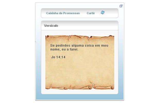 Caixinha de Promessas  from Chrome web store to be run with OffiDocs Chromium online