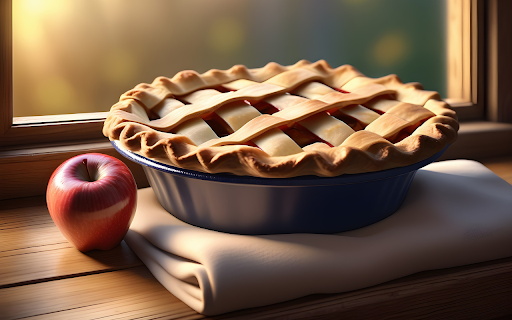 Cake pot and apple  from Chrome web store to be run with OffiDocs Chromium online