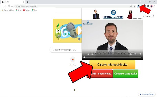 Calcolatore Interessi Mutuo e Prestito  from Chrome web store to be run with OffiDocs Chromium online