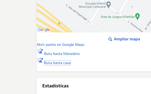 Calculador de distancia  from Chrome web store to be run with OffiDocs Chromium online