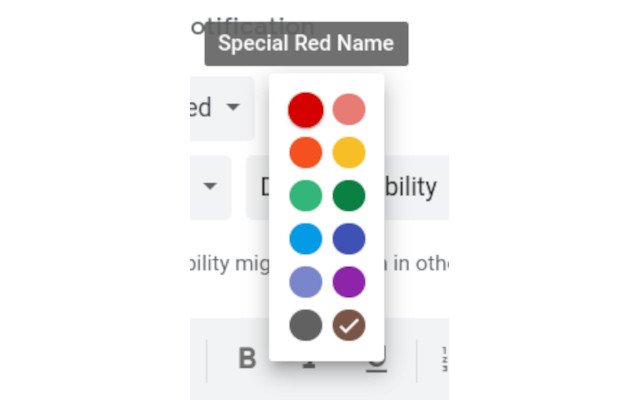 Etichetele de culoare ale calendarului din magazinul web Chrome vor fi rulate cu OffiDocs Chromium online