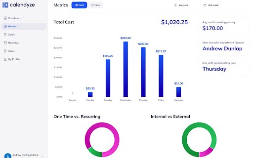 Calendyze  from Chrome web store to be run with OffiDocs Chromium online