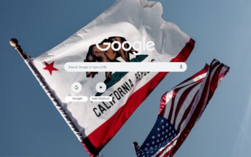 California Flag  from Chrome web store to be run with OffiDocs Chromium online