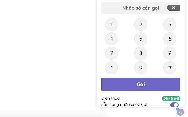 Callio từ cửa hàng Chrome trực tuyến sẽ được chạy bằng OffiDocs Chrome trực tuyến