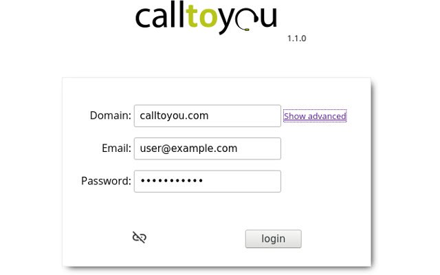 CallToYou Browser Sync vanuit de Chrome-webwinkel om te worden uitgevoerd met OffiDocs Chromium online