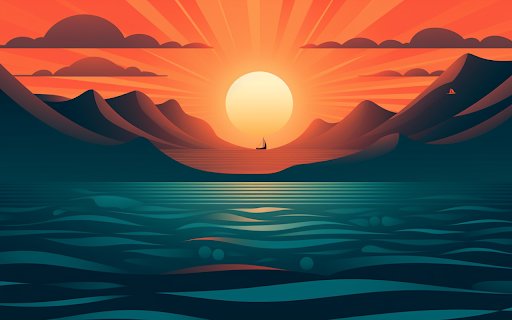 Calm New Tab Page  from Chrome web store to be run with OffiDocs Chromium online