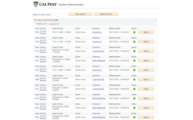 Cal Poly Professor Rating Hyperlinks  from Chrome web store to be run with OffiDocs Chromium online
