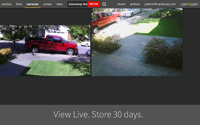CamioCam Viewer ze sklepu internetowego Chrome do uruchomienia z OffiDocs Chromium online