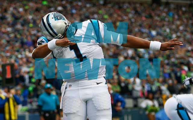 Cam Newtons Dab  from Chrome web store to be run with OffiDocs Chromium online