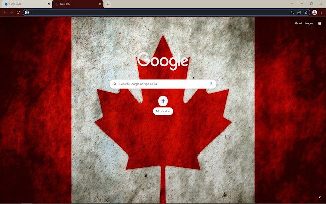 Canadian Flag mula sa Chrome web store na tatakbo sa OffiDocs Chromium online