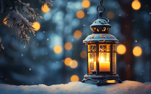 Candles in the winter sky  from Chrome web store to be run with OffiDocs Chromium online