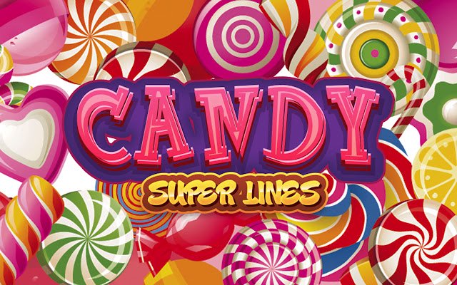 Candy Super Lines Html5 Gioco dal web store di Chrome da eseguire con OffiDocs Chromium online