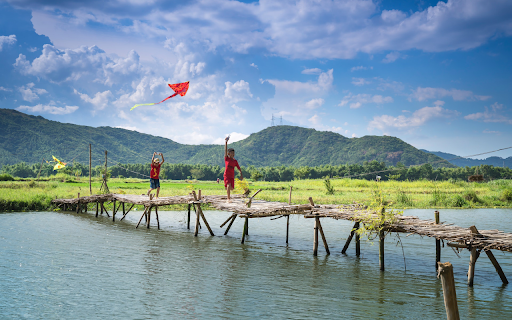 Canh Dieu Viet Theme  from Chrome web store to be run with OffiDocs Chromium online