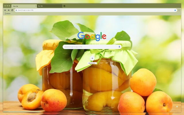 Canned apricots  from Chrome web store to be run with OffiDocs Chromium online