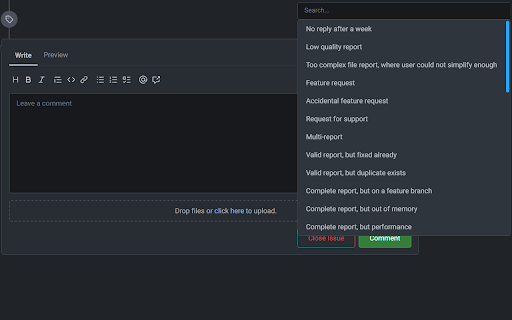Canned Responses for Blender  from Chrome web store to be run with OffiDocs Chromium online