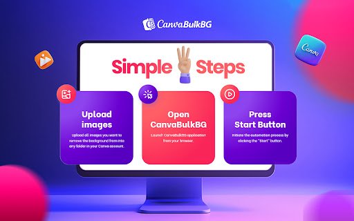 Canvabulkbg: Canva Bulk Background Remover  from Chrome web store to be run with OffiDocs Chromium online