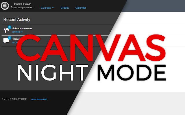 Canvas Night Mode  from Chrome web store to be run with OffiDocs Chromium online