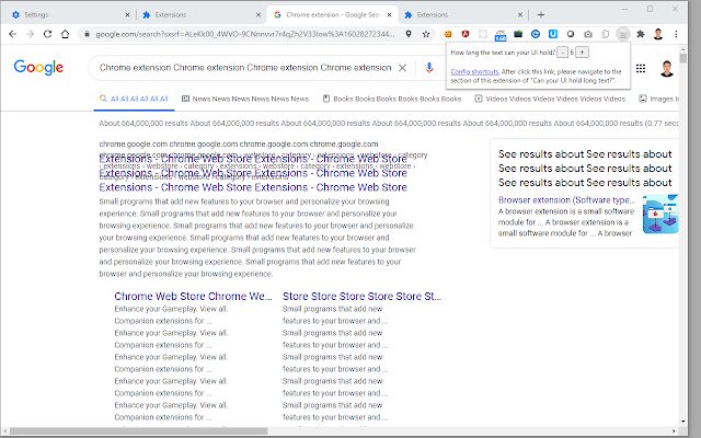 Can your UI hold long text?  from Chrome web store to be run with OffiDocs Chromium online