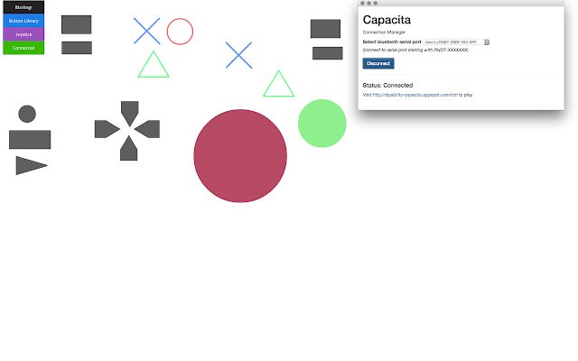 Capacita Connection Manager mula sa Chrome web store na tatakbo sa OffiDocs Chromium online