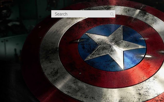 Captain America Wallpaper Neue Registerkarte aus dem Chrome-Webshop, die mit OffiDocs Chromium online ausgeführt werden soll