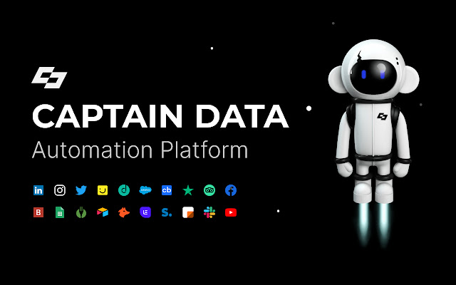 Captain Data  from Chrome web store to be run with OffiDocs Chromium online