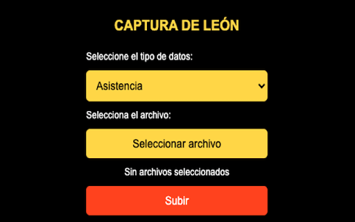 Captura de León from Chrome web store to be run with OffiDocs Chromium online Captura de León from Chrome web store to be run with OffiDocs Chromium online