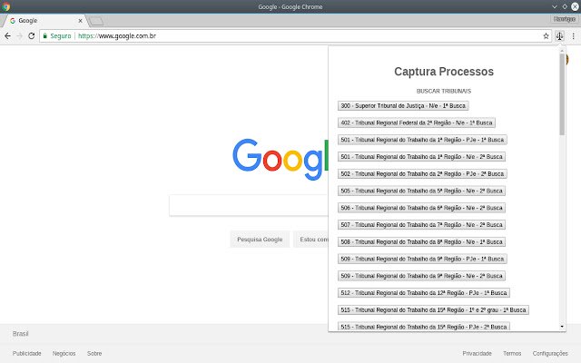 Captura Tribunal từ cửa hàng Chrome trực tuyến sẽ được chạy bằng OffiDocs Chrome trực tuyến