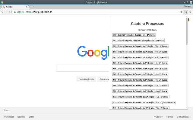 Captura Tribunal from Chrome web store to be run with OffiDocs Chromium online Captura Tribunal from Chrome web store to be run with OffiDocs Chromium online