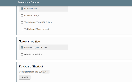 Capture Key Images  from Chrome web store to be run with OffiDocs Chromium online