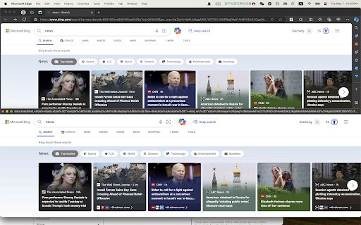Capture Page and View in Splitscreen  from Chrome web store to be run with OffiDocs Chromium online