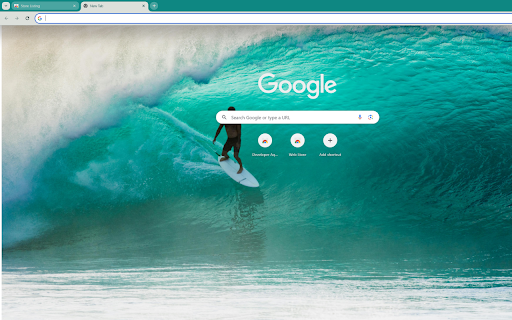 captures a surfer riding a massive wave  from Chrome web store to be run with OffiDocs Chromium online
