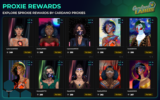 CardanoLands  from Chrome web store to be run with OffiDocs Chromium online