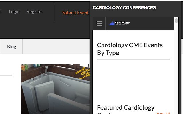 Cardiology Conferences  from Chrome web store to be run with OffiDocs Chromium online