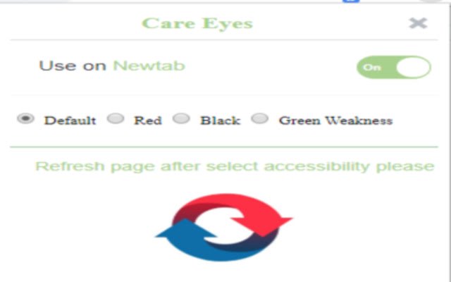 Care Eyes จาก Chrome เว็บสโตร์จะทำงานด้วย OffiDocs Chromium ทางออนไลน์