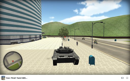Cars Thief: Tank Edition Steal vehicles and cause chaos in the city!  from Chrome web store to be run with OffiDocs Chromium online