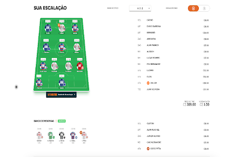 Cartola Raiz  from Chrome web store to be run with OffiDocs Chromium online