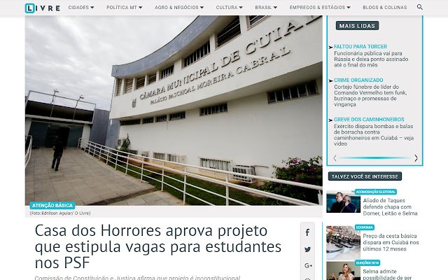 Chrome ウェブストアの Casa dos Horrores de Cuiabá を OffiDocs Chromium online で実行