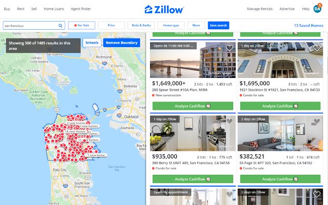 Cashflow Calculator for Zillow/Trulia/Redfin  from Chrome web store to be run with OffiDocs Chromium online Cashflow Calculator for Zillow/Trulia/Redfin  from Chrome web store to be run with OffiDocs Chromium online