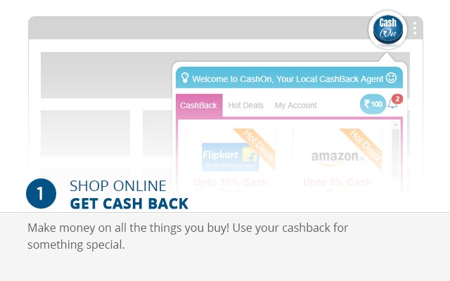 CashOn Your CashBack Agent!!  from Chrome web store to be run with OffiDocs Chromium online