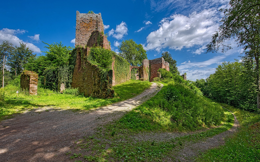 Castle ruins  from Chrome web store to be run with OffiDocs Chromium online