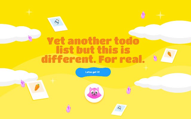 Catadoo A Free, Playful and Fun Todolist!  from Chrome web store to be run with OffiDocs Chromium online